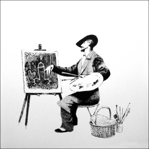 por el medio de la nada Streetartist